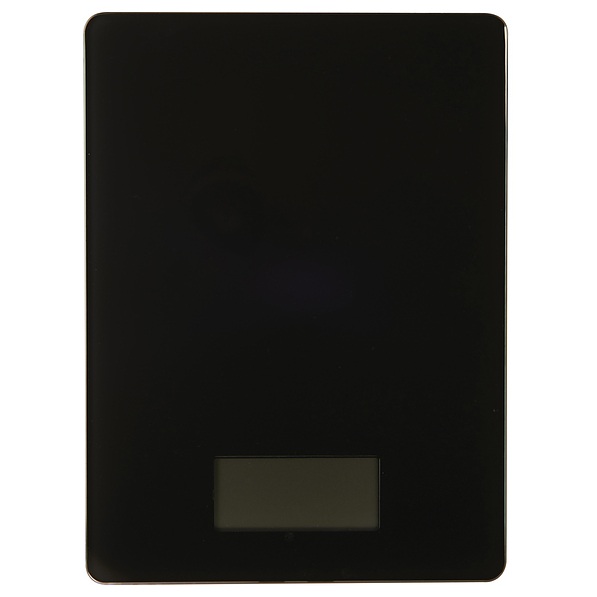MASTRAD Scale czarna – waga kuchenna elektroniczna szklana 