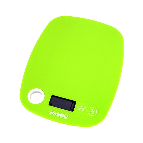 MESKO Kitchen Scale zielona - waga kuchenna elektroniczna plastikowa