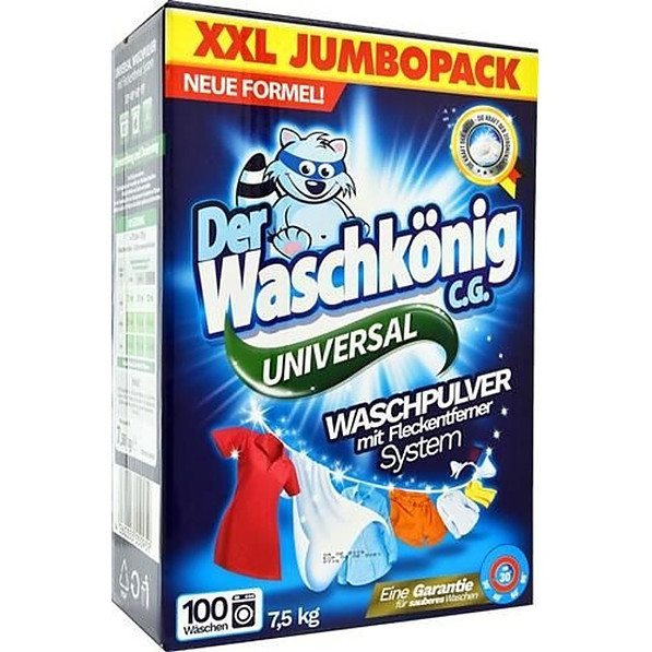 WASCHKONIG Uniwersal JumboPack 7,5 kg - proszek do prania w kartonie