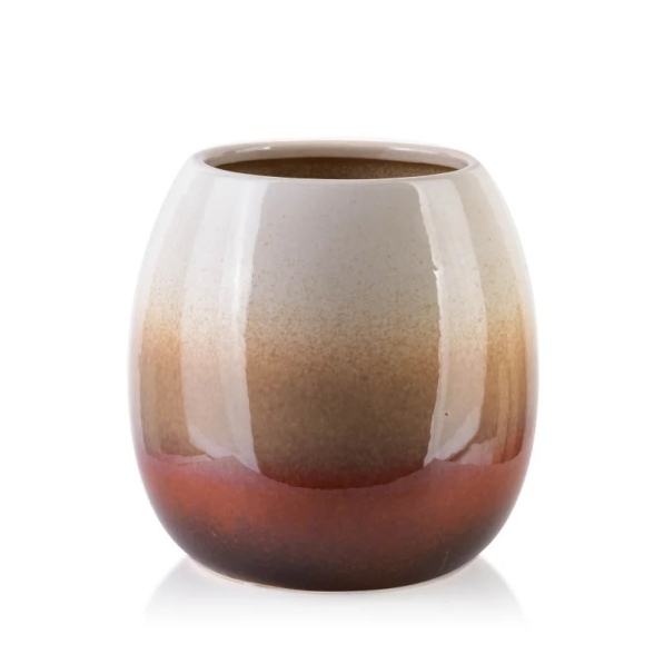 Wazon na kwiaty ceramiczny MONDEX YANDA 19 cm