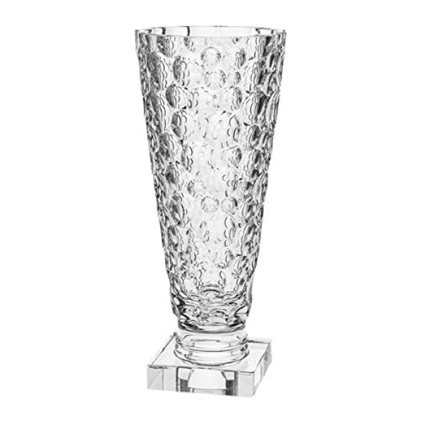 Wazon na kwiaty szklany BOHEMIA LISBOA 38,5 cm