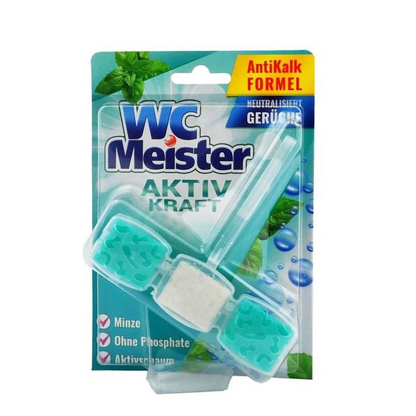 WC MEISTER Minze 45 g miętowa - zawieszka do WC