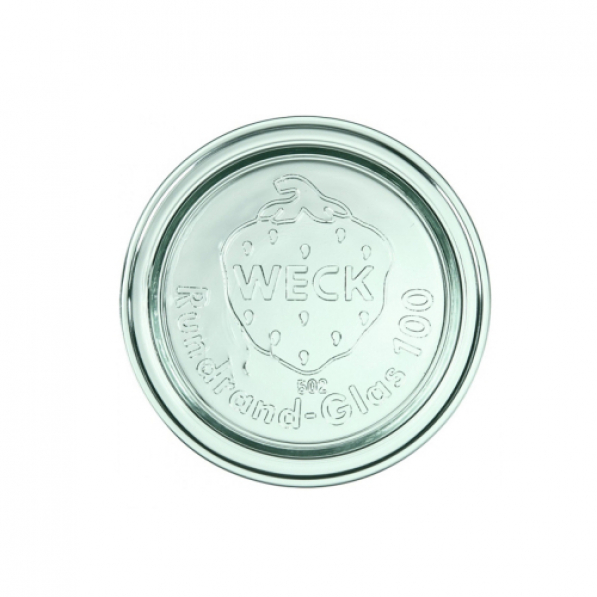 WECK Glass 10 cm - pokrywka do słoików szklana