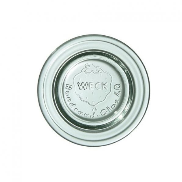 WECK Glass 4 cm - pokrywka do słoików szklana