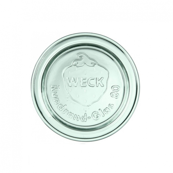 WECK Glass 8 cm - pokrywka do słoików szklana