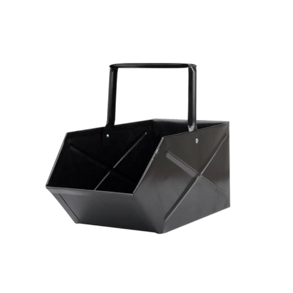 Węglarka / Pojemnik na węgiel metalowa 43 x 25,5 cm