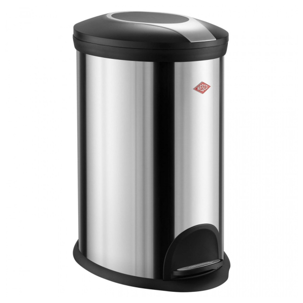 WESCO Tretmulleimer 107 12 l - kosz na śmieci ze stali nierdzewnej z pedałem