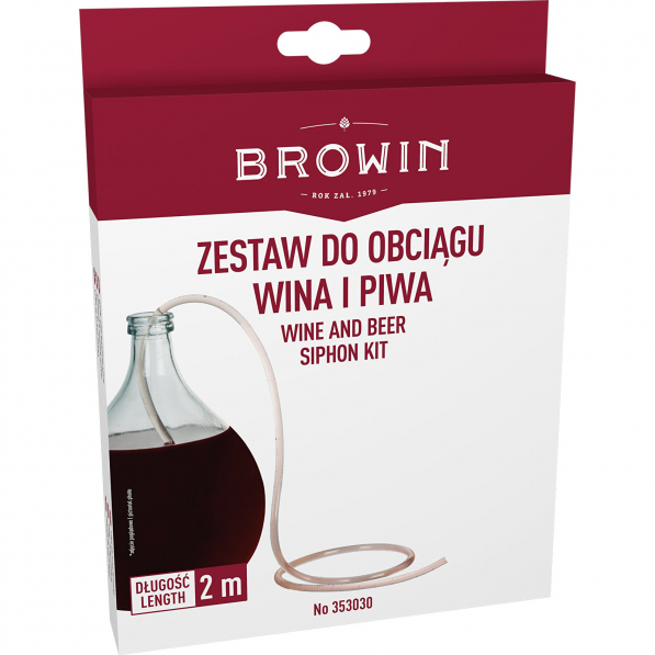 BROWIN Wine - wężyk do ściągania wina