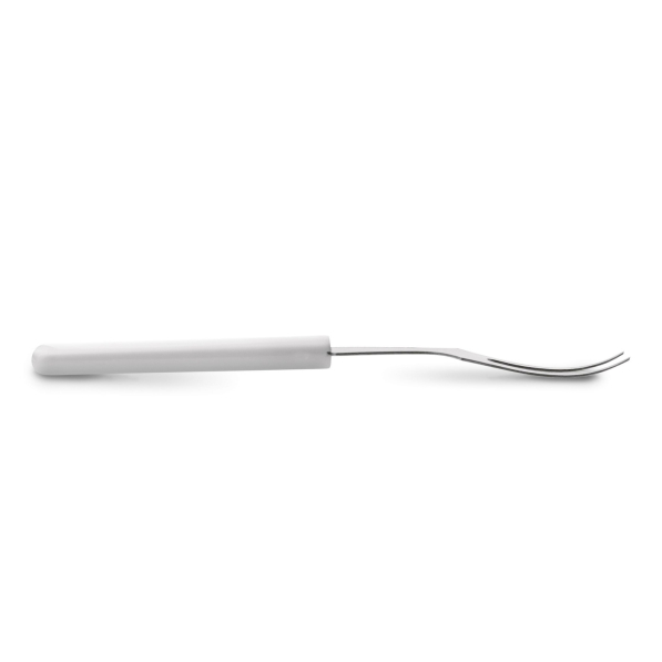 Widelczyki do przekąsek stalowe FRUIT FORK BIAŁE 6 szt.