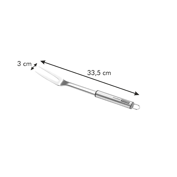 TESCOMA Grand Chef 33 cm - widelec do mięsa ze stali nierdzewnej