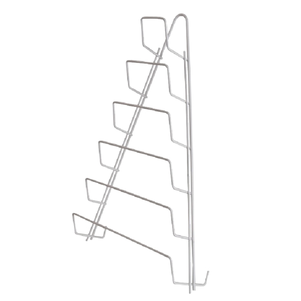 Wieszak na pokrywki BIAŁY 42 cm