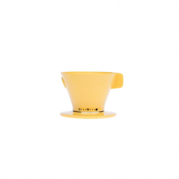 WILFA Swart Pour Over żółty - dripper / filtr do kawy 