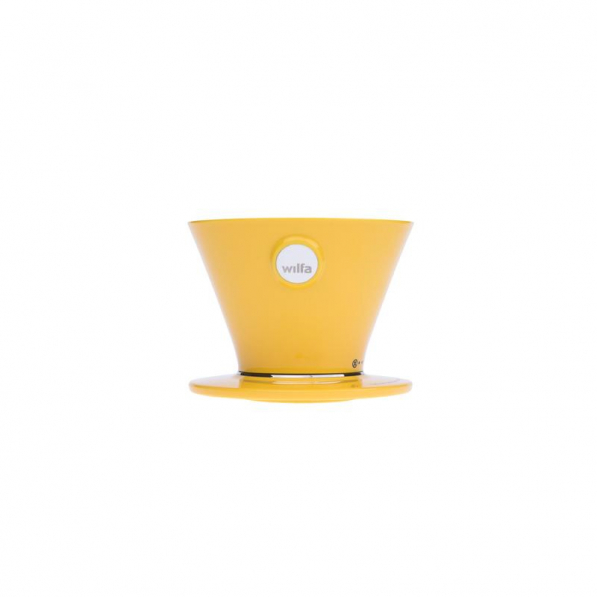 WILFA Swart Pour Over żółty - dripper / filtr do kawy 