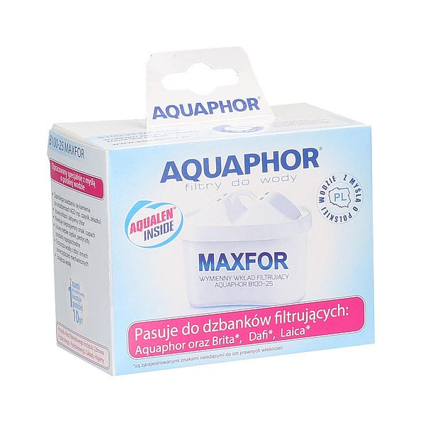 Wkład / Filtr do wody plastikowy AQUAPHOR MAXFOR
