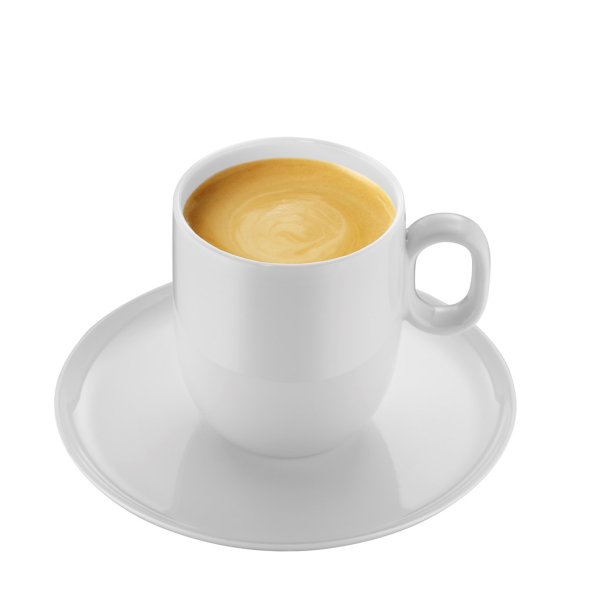 WMF Barista 170 ml 2 szt. - filiżanki do kawy i herbaty porcelanowe ze spodkami