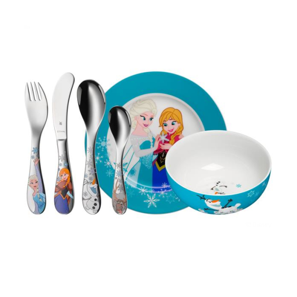 WMF Frozen 6 el. - zestaw obiadowy dla dzieci porcelanowy