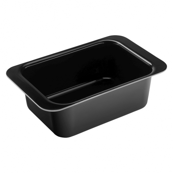 WMF Ovenware Fusiontec 38 x 24 cm czarna - brytfanna ze stali węglowej z pokrywką