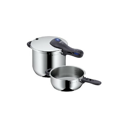 WMF Perfect Plus 6,5 + 3 l - szybkowary ciśnieniowe ze stali nierdzewnej