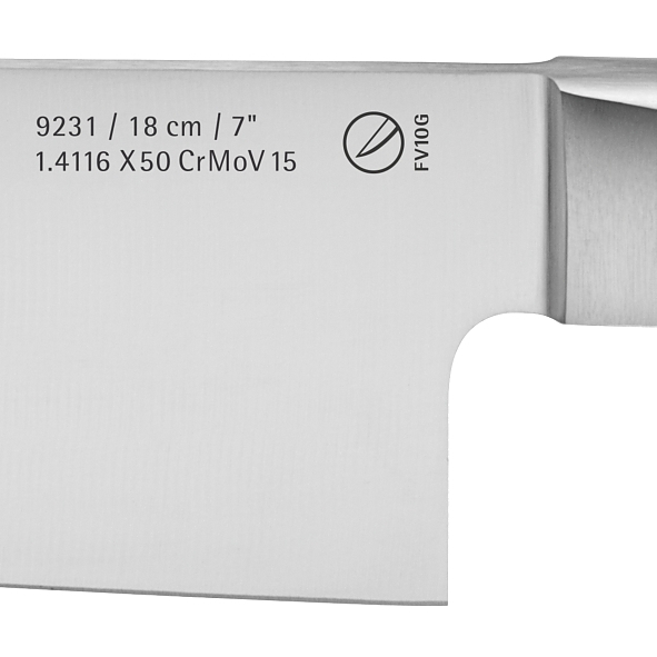 WMF Plus 18 cm - nóż Santoku ze stali nierdzewnej