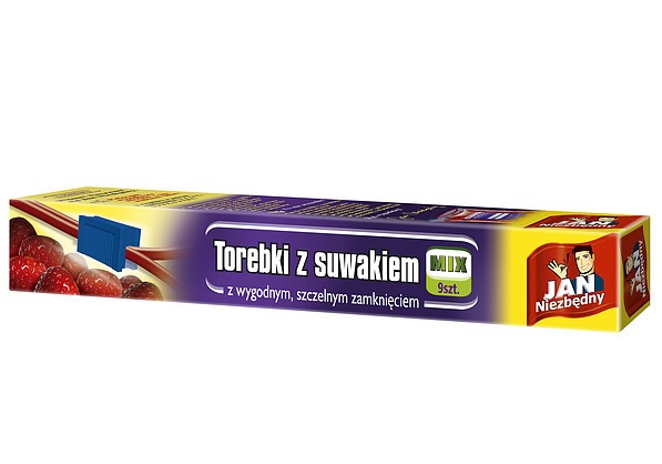 Woreczki / Torebki śniadaniowe JAN NIEZBĘDNY 9 szt.