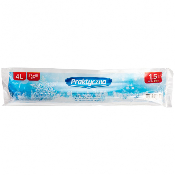 Woreczki do mrożenia FROZEN 4 l 15 szt.