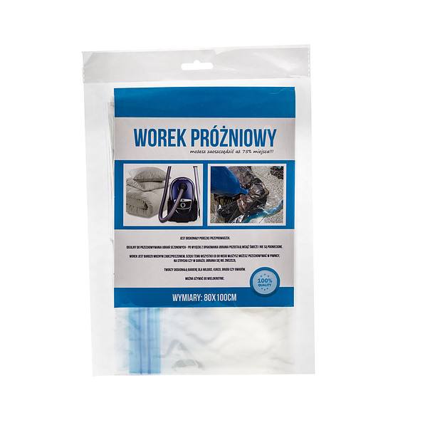 Worek próżniowy na ubrania BAG 80 x 100 cm