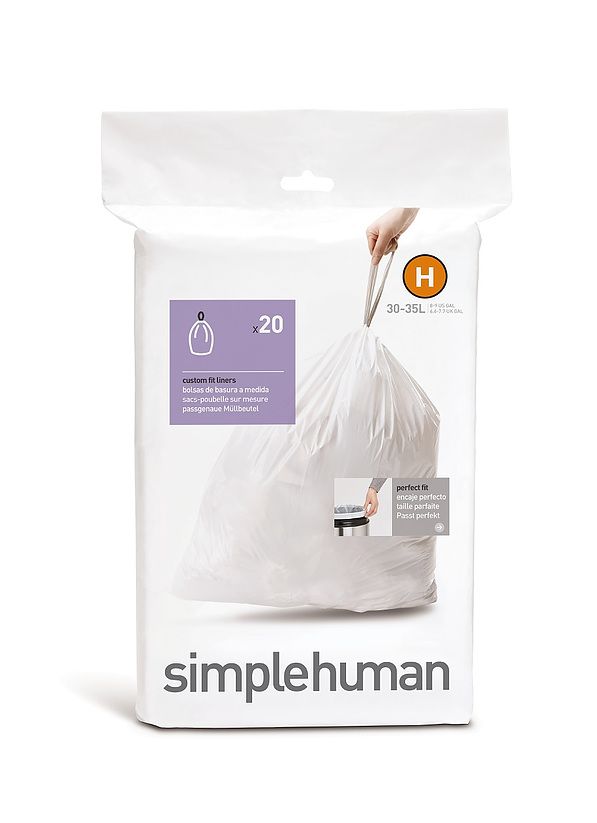 Worki na śmieci 30 l SIMPLEHUMAN 20 szt.