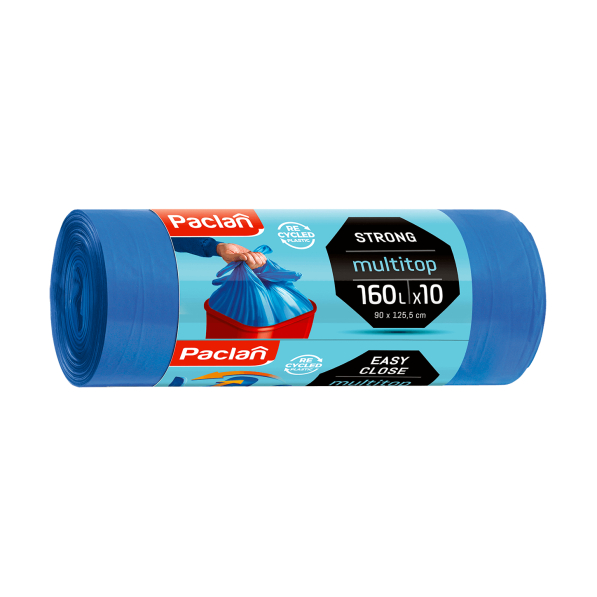 Worki na śmieci PACLAN MULTITOP 160 l 10 szt.