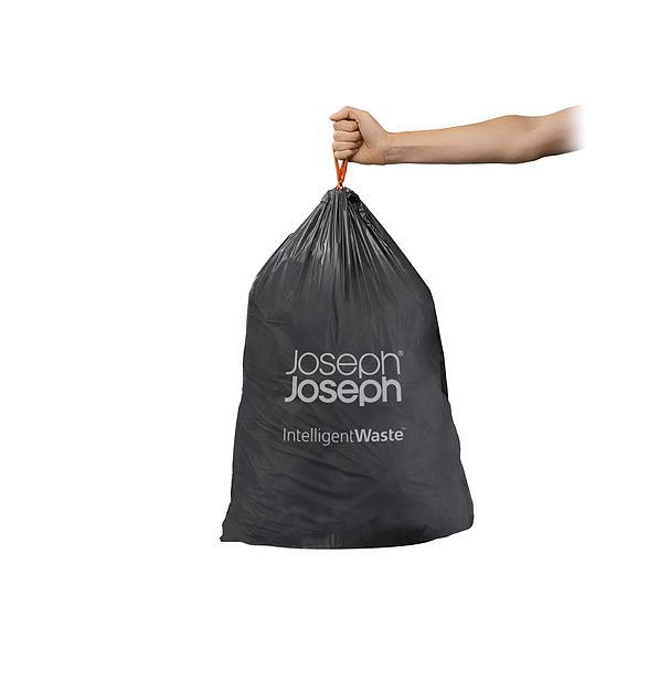 JOSEPH JOSEPH Totem Compact Intelligent Waste 20 l 20 szt. czarne - worki na śmieci plastikowe z taśmą
