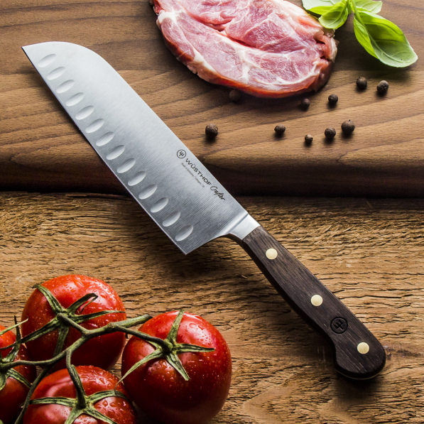 WUSTHOF Crafter 17 cm - nóż Santoku ze stali nierdzewnej 