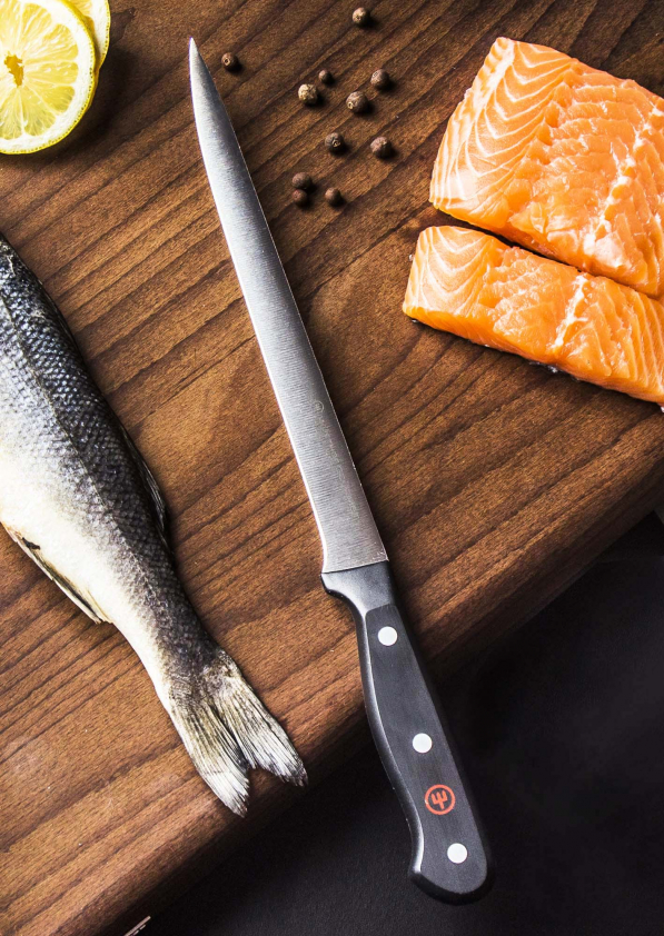 WUSTHOF Gourmet 20 cm - nóż do filetowania ryb ze stali nierdzewnej 