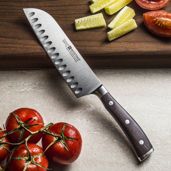 WUSTHOF Ikon 17 cm - nóż japoński Santoku ze stali nierdzewnej