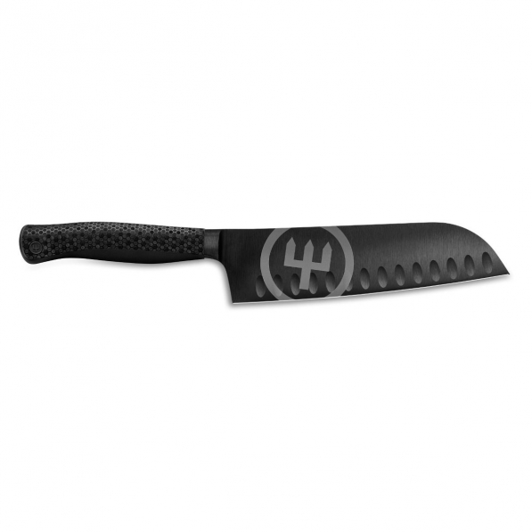 WUSTHOF Performer 17 cm czarny - nóż Santoku ze stali nierdzewnej 
