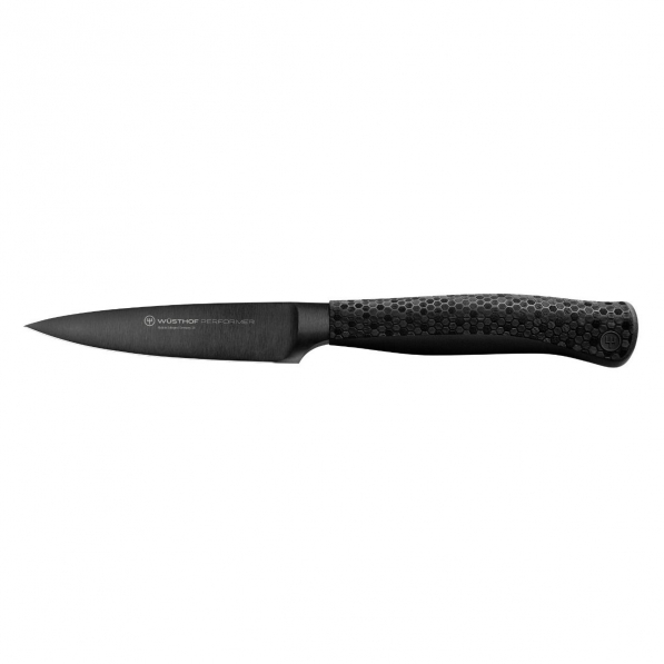 WUSTHOF Performer 9 cm czarny - nóż do obierania warzyw i owoców stalowy
