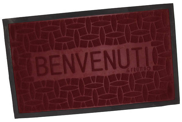 Wycieraczka wejściowa gumowa BENVENUTI 75 x 45 cm
