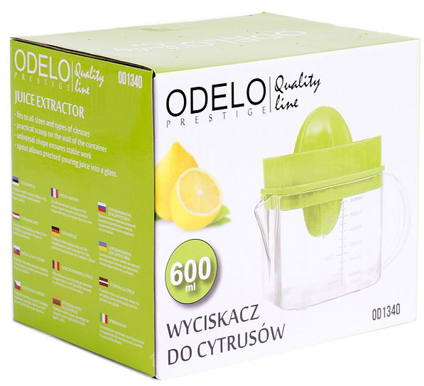 Wyciskarka do cytrusów plastikowa ODELO JUICE GREEN