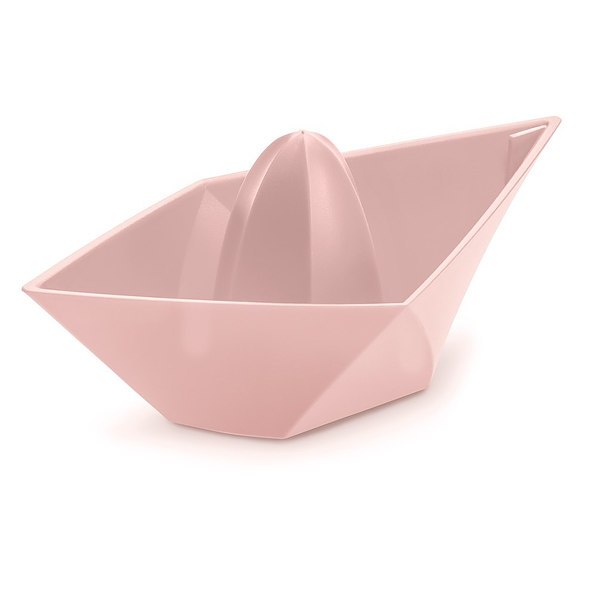 KOZIOL Ahoi XL różowa - wyciskarka do cytrusów plastikowa 