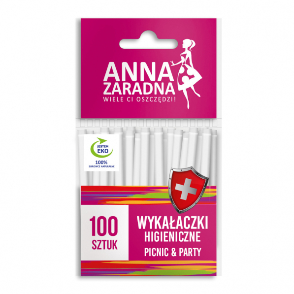 Wykałaczki higieniczne ANNA ZARADNA 100 szt.