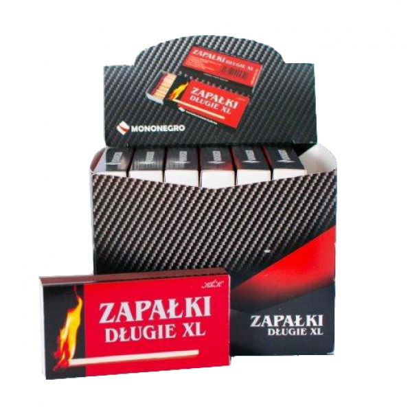 Zapałki długie XL 40 szt