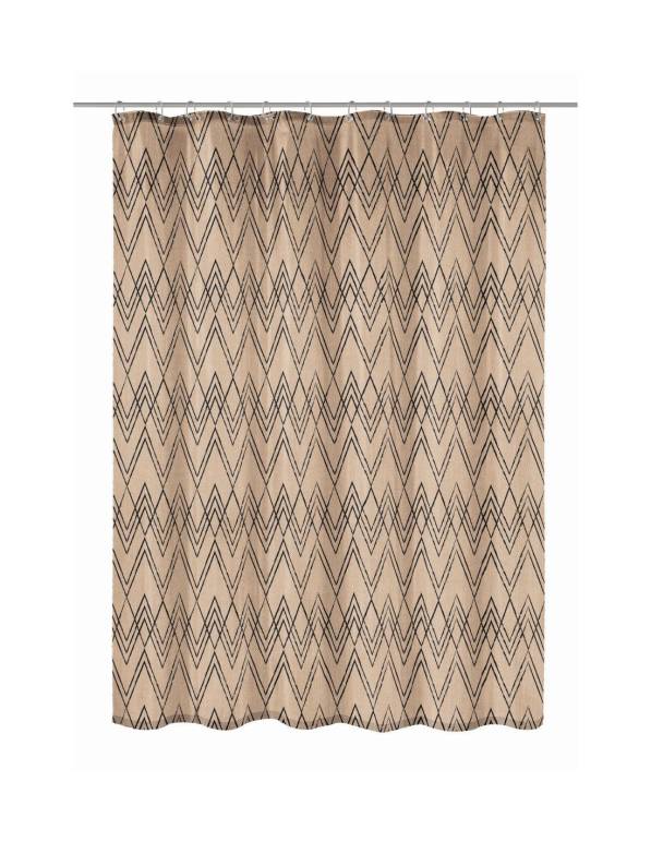 Zasłona prysznicowa poliestrowa KLEINE WOLKE ZAG COTTI 200 x 180 cm