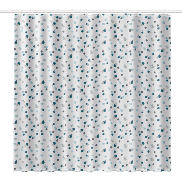 Zasłona prysznicowa poliestrowa RAYEN 180 x 200 cm