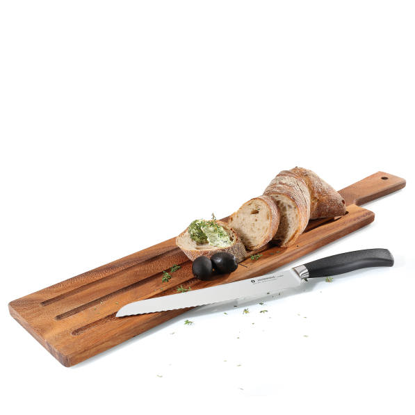 ZASSENHAUS 60 x 13 cm - deska do serwowania serów i przekąsek z drewna akacjowego