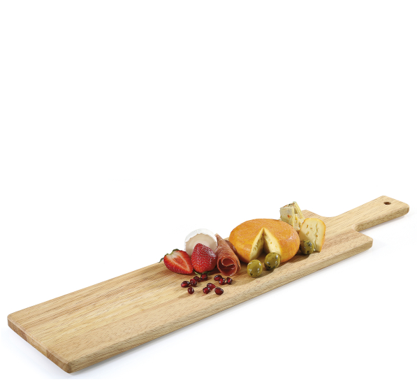 ZASSENHAUS 60 x 13 cm - deska do serwowania serów i przekąsek z drewna oliwnego