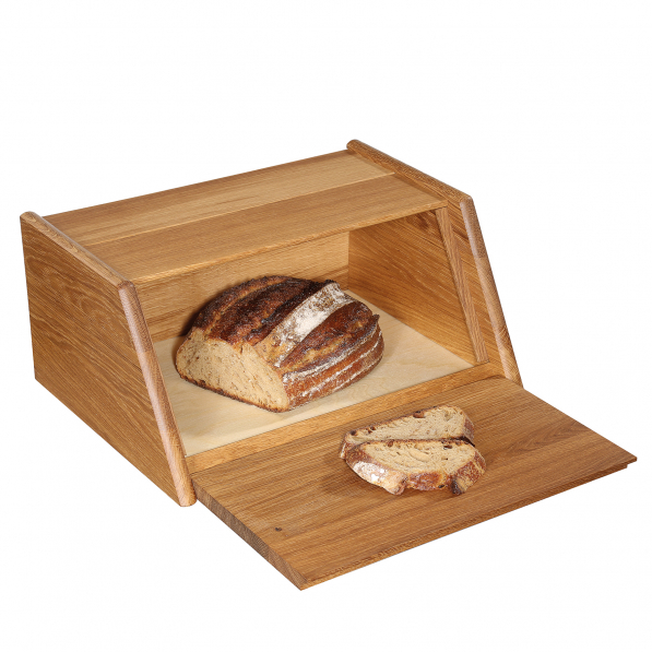 ZASSENHAUS Montana 40 x 30 cm ciemnobrązowy - chlebak drewniany