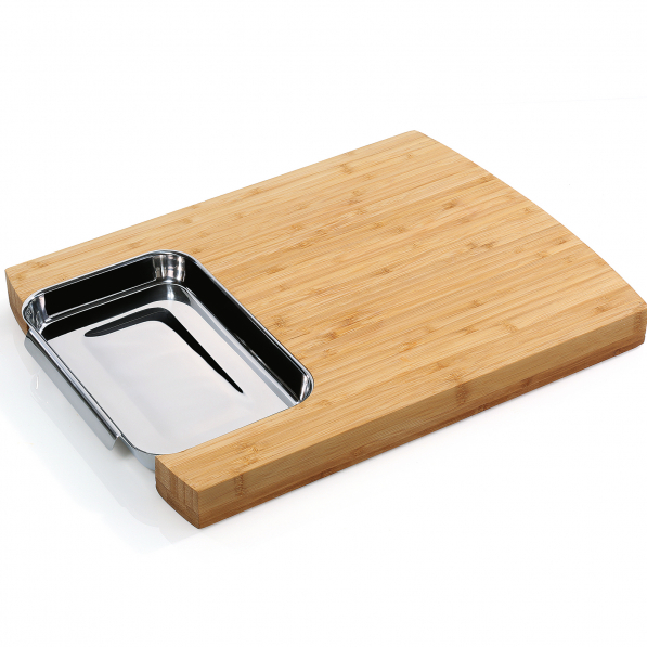 ZASSENHAUS Desk 40 x 30 - deska do krojenia bambusowa z szufladą