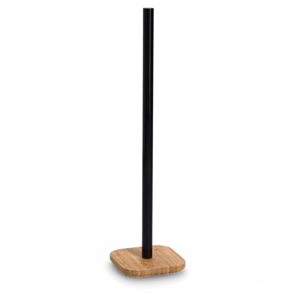ZELLER Bamboo - stojak na papier toaletowy ze stali nierdzewnej