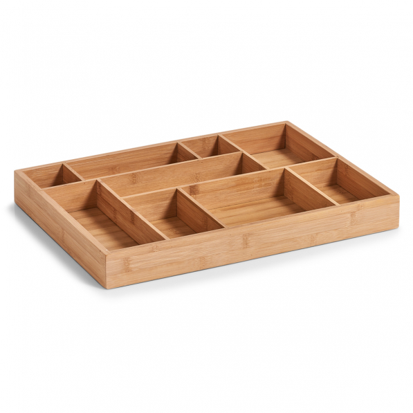 ZELLER Bamboo 44,5 x 32 cm - organizer / wkład do szuflady bambusowy