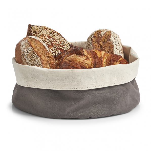 ZELLER Bread brązowy - worek na chleb i pieczywo bawełniany