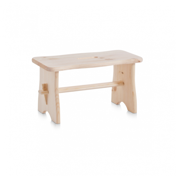 ZELLER Footrest - taboret drewniany