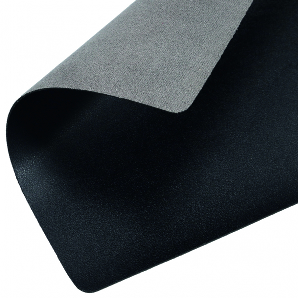 ZELLER Imitation Black 45 x 30 cm czarna - mata stołowa plastikowa